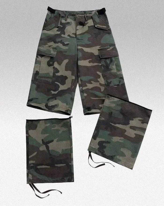 Baggy camouflage pants ’Riyama’ - TECHWEAR STORM™