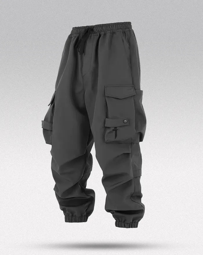 Baggy cargo Joggers ’Sugai’ - M / Gray