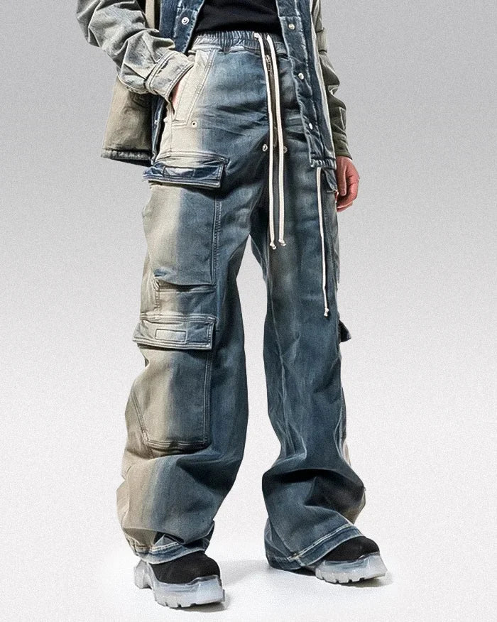 Baggy cyber y2k jeans ’Tsuku’ - TECHWEAR STORM™