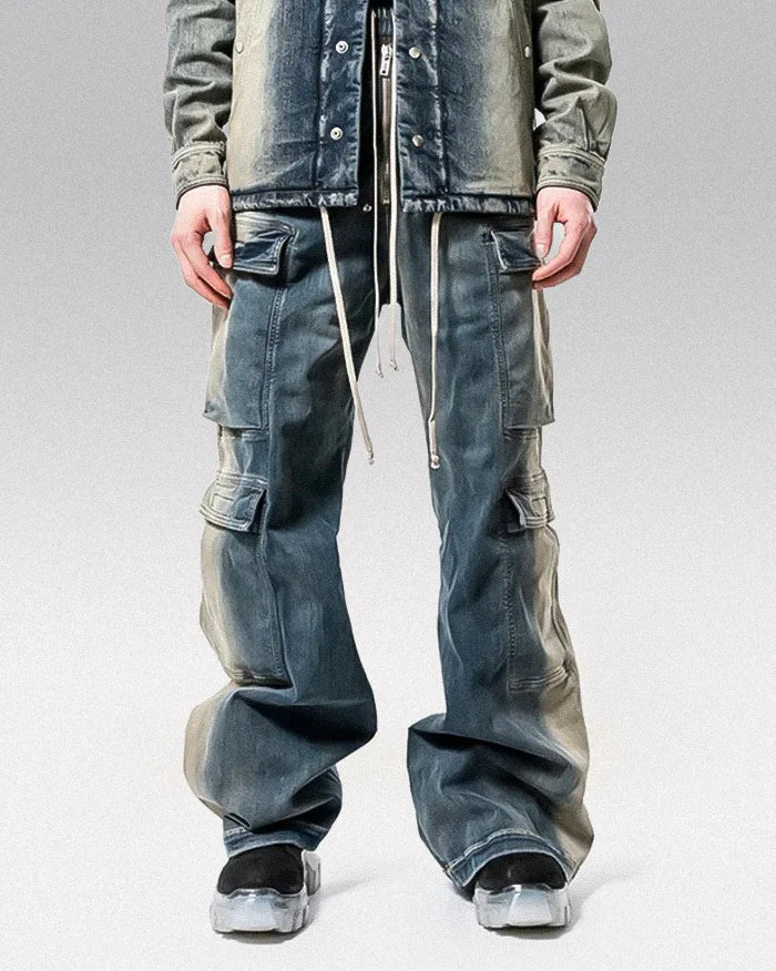 Baggy cyber y2k jeans ’Tsuku’ - TECHWEAR STORM™