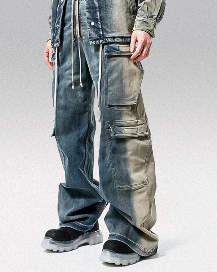 Baggy cyber y2k jeans ’Tsuku’ - TECHWEAR STORM™