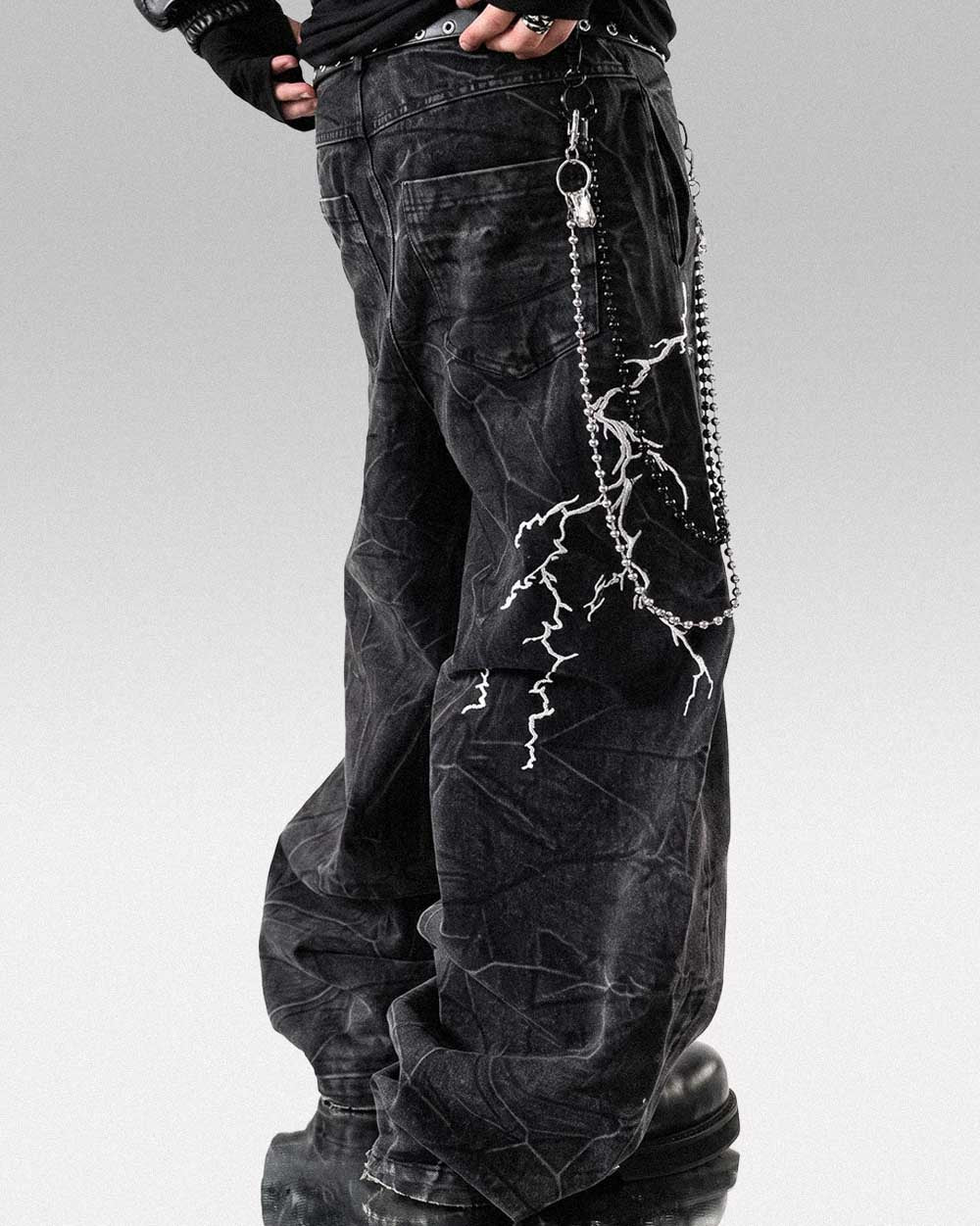 Baggy cyber y2k jeans 