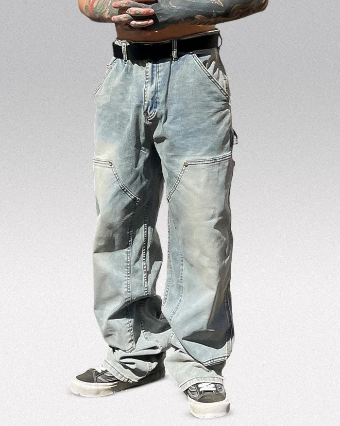Baggy jeans for men ’Kuyama’ - TECHWEAR STORM™