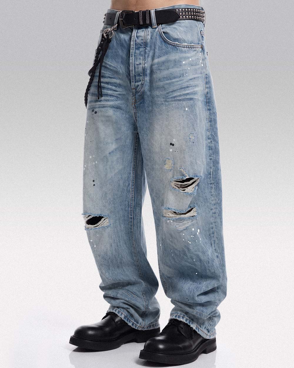 Baggy ripped jeans ’Mihara’ - M
