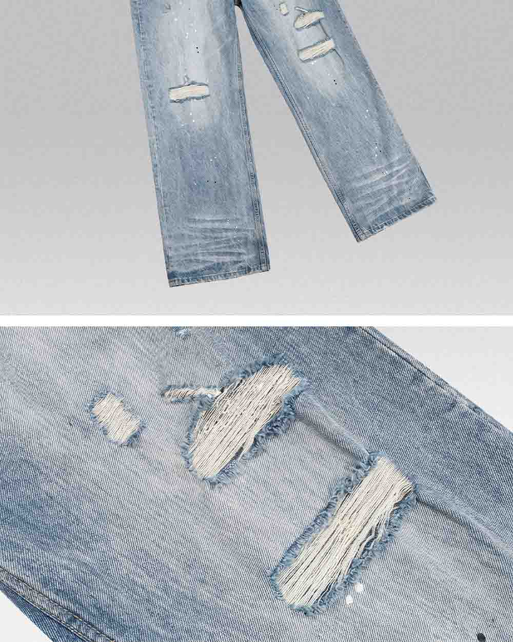 Baggy ripped jeans ’Mihara’