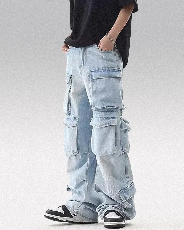 Baggy y2k jeans ’Tamba’ - TECHWEAR STORM™