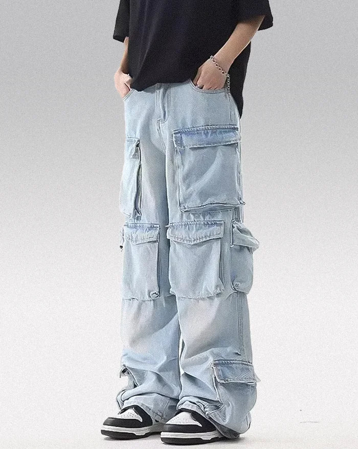 Baggy y2k jeans ’Tamba’ - TECHWEAR STORM™