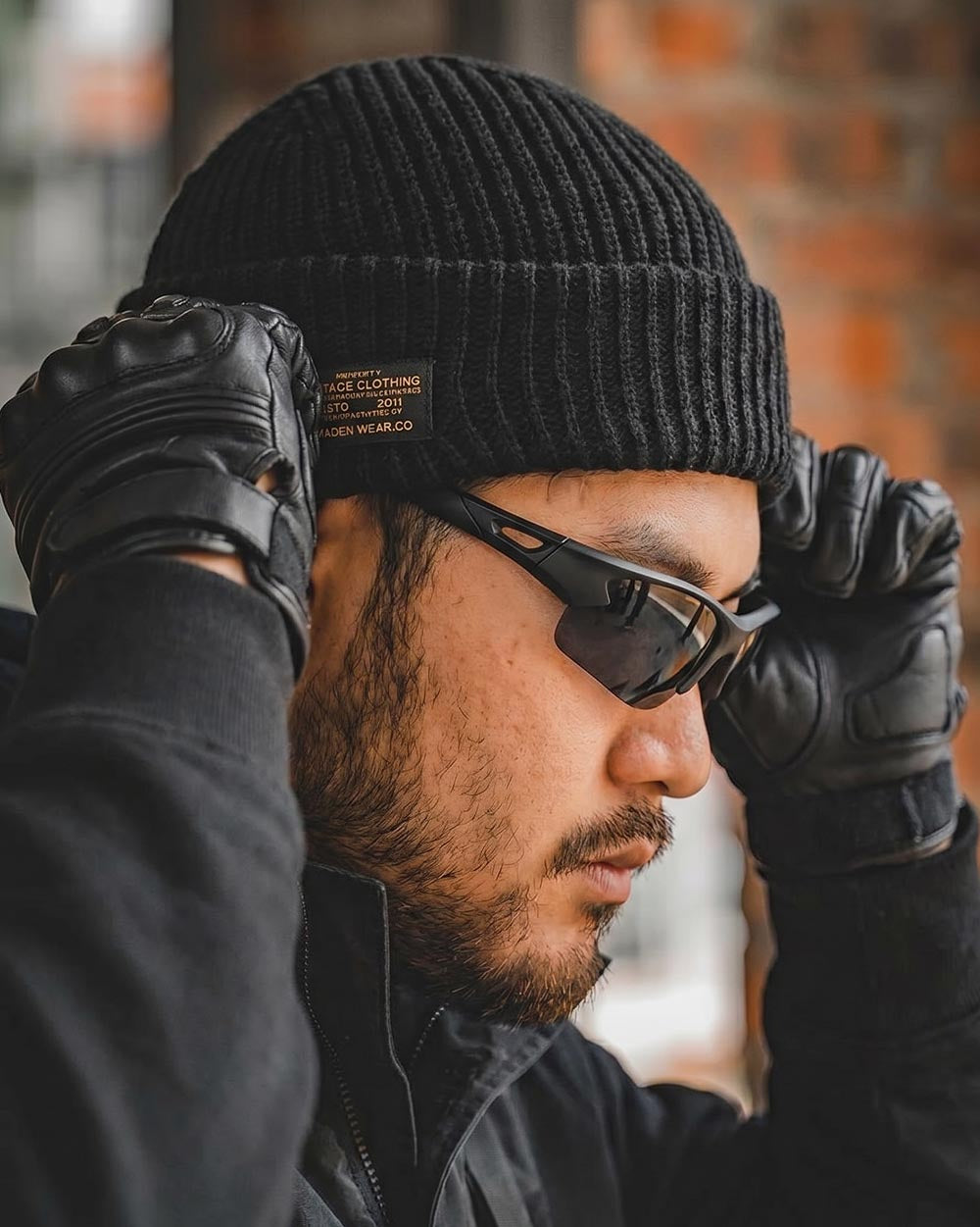 Balaclava beanie ’Nexa’ - Black