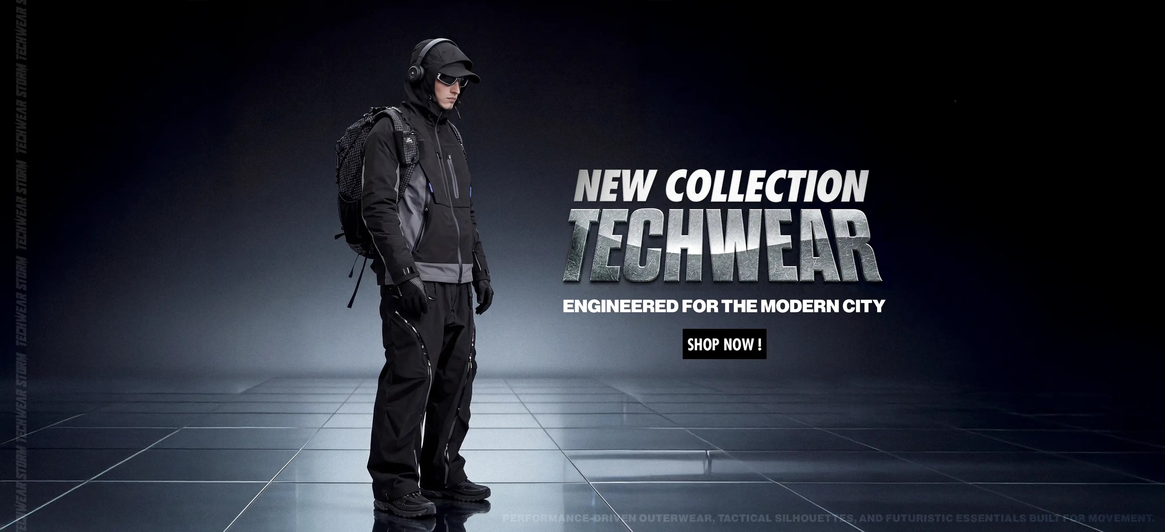 techwear storm banner