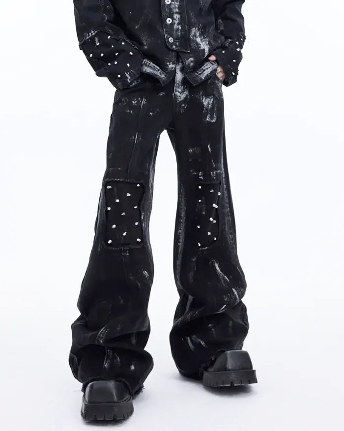 Black baggy jeans y2k ’Kanazawa’