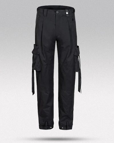 Black cargo pants ’Annaka’ - TECHWEAR STORM™