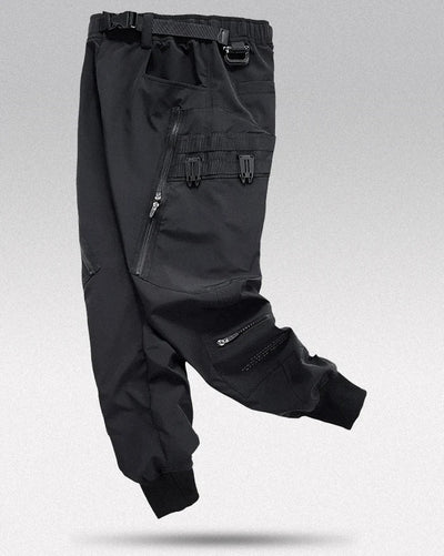 Black cargo pants men ’Ichihara’ - TECHWEAR STORM™