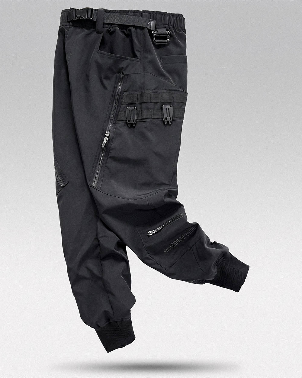 Black cargo pants men 