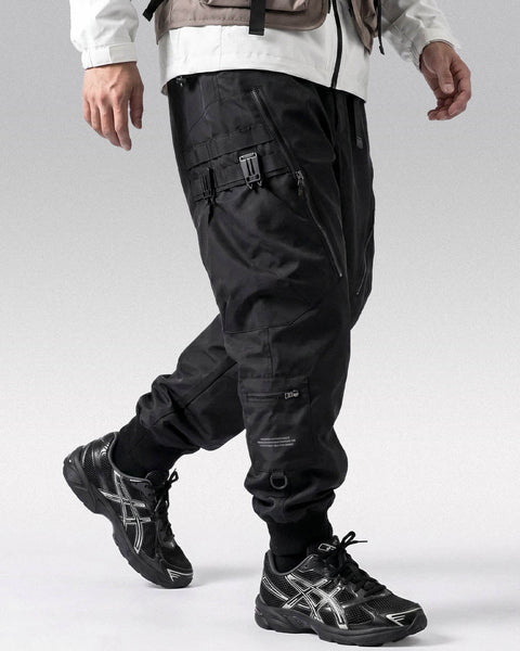 Black cargo pants men 