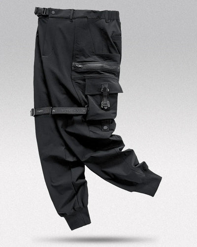 Black cargo pants techwear ’Futtsu’ - TECHWEAR STORM™