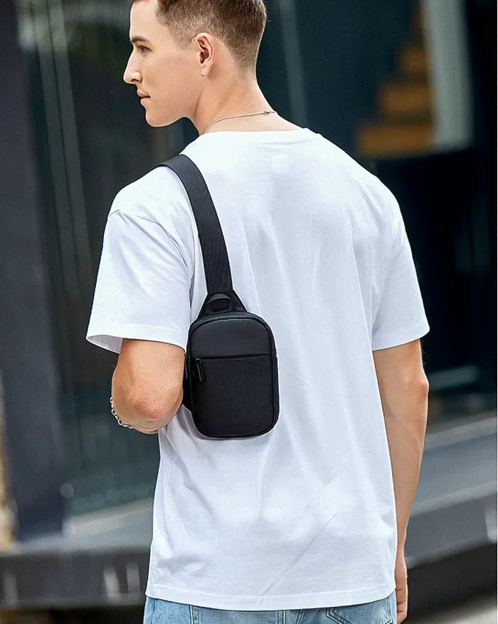 Black crossbody sling bag ’Kodayo’ - TECHWEAR STORM™