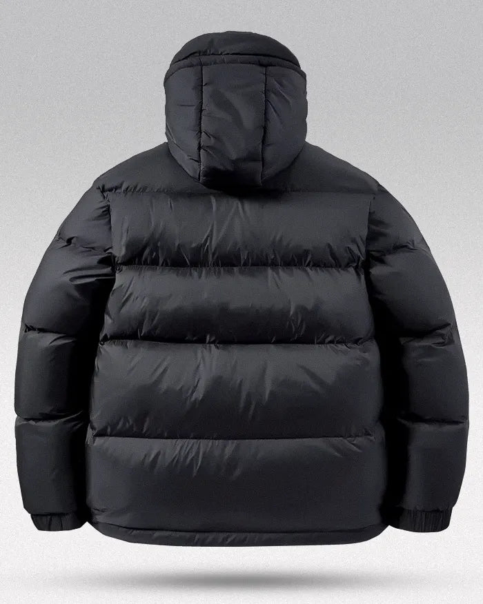 Black down jacket ’Chitoye’ - TECHWEAR STORM™