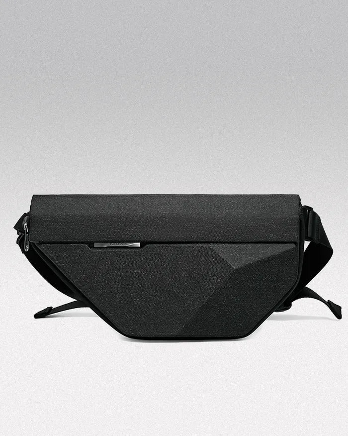 Black fanny pack crossbody ’Kochi’ - TECHWEAR STORM™