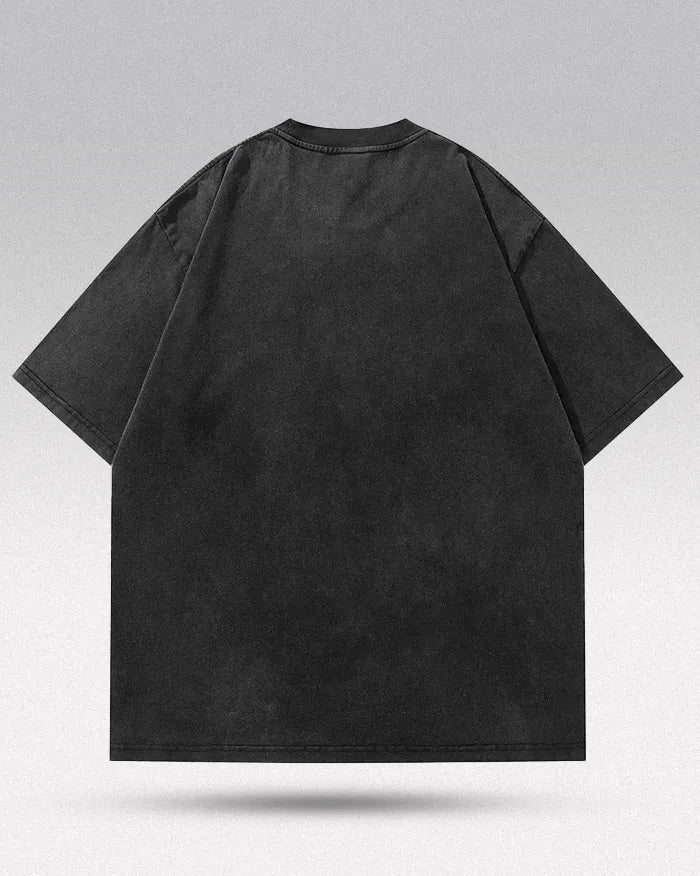 Black Graphic t-shirt men ’Ishida’