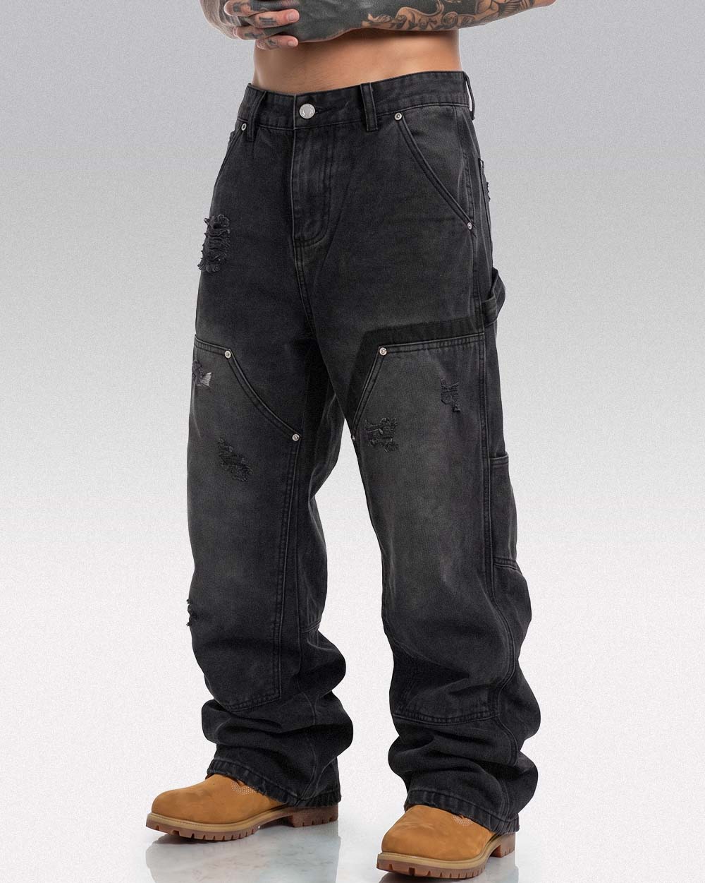 Black jeans y2k ’Komatsu’