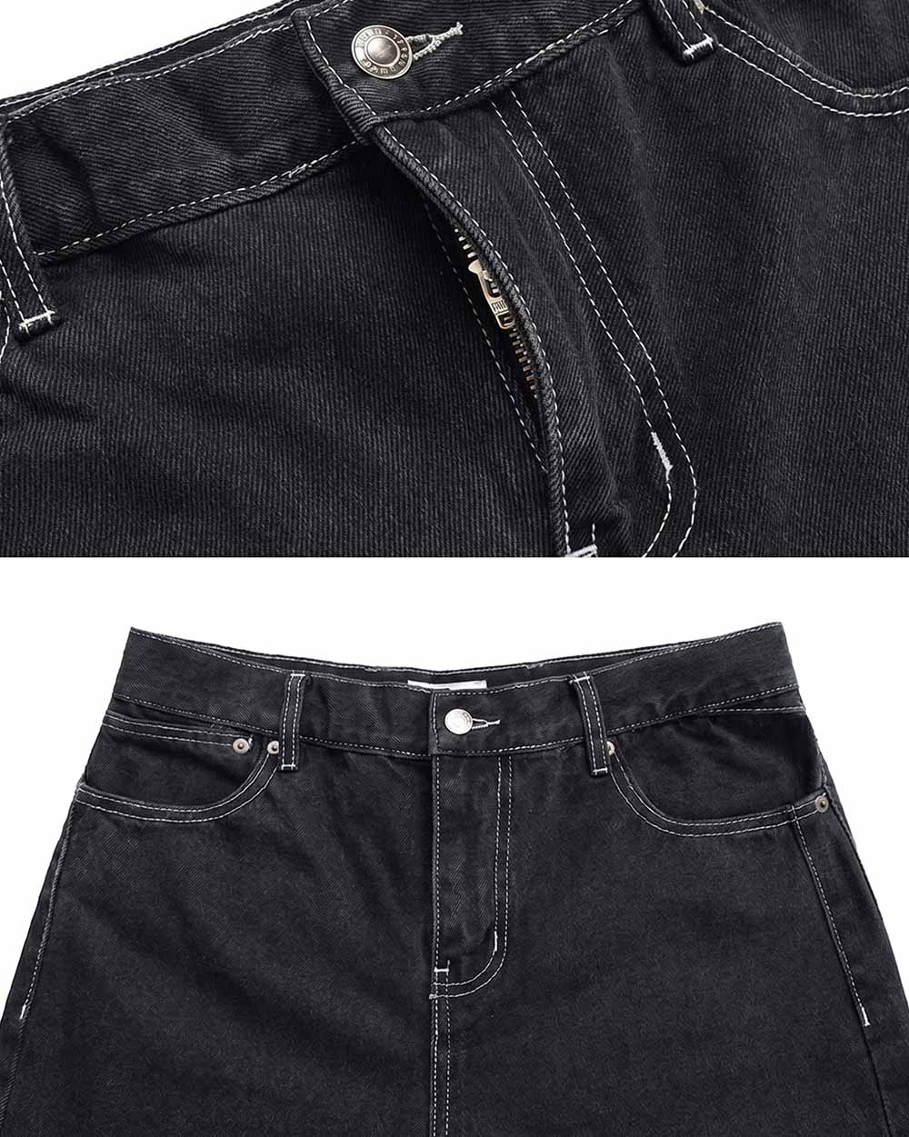 Black loose jeans ’Ichiki’