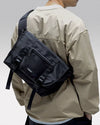 Black messenger bag ’Tome’ - TECHWEAR STORM™