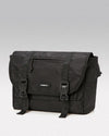 Black messenger bag ’Tome’ - TECHWEAR STORM™