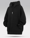 Black oversized hoodie ’Kasaki’ - TECHWEAR STORM™