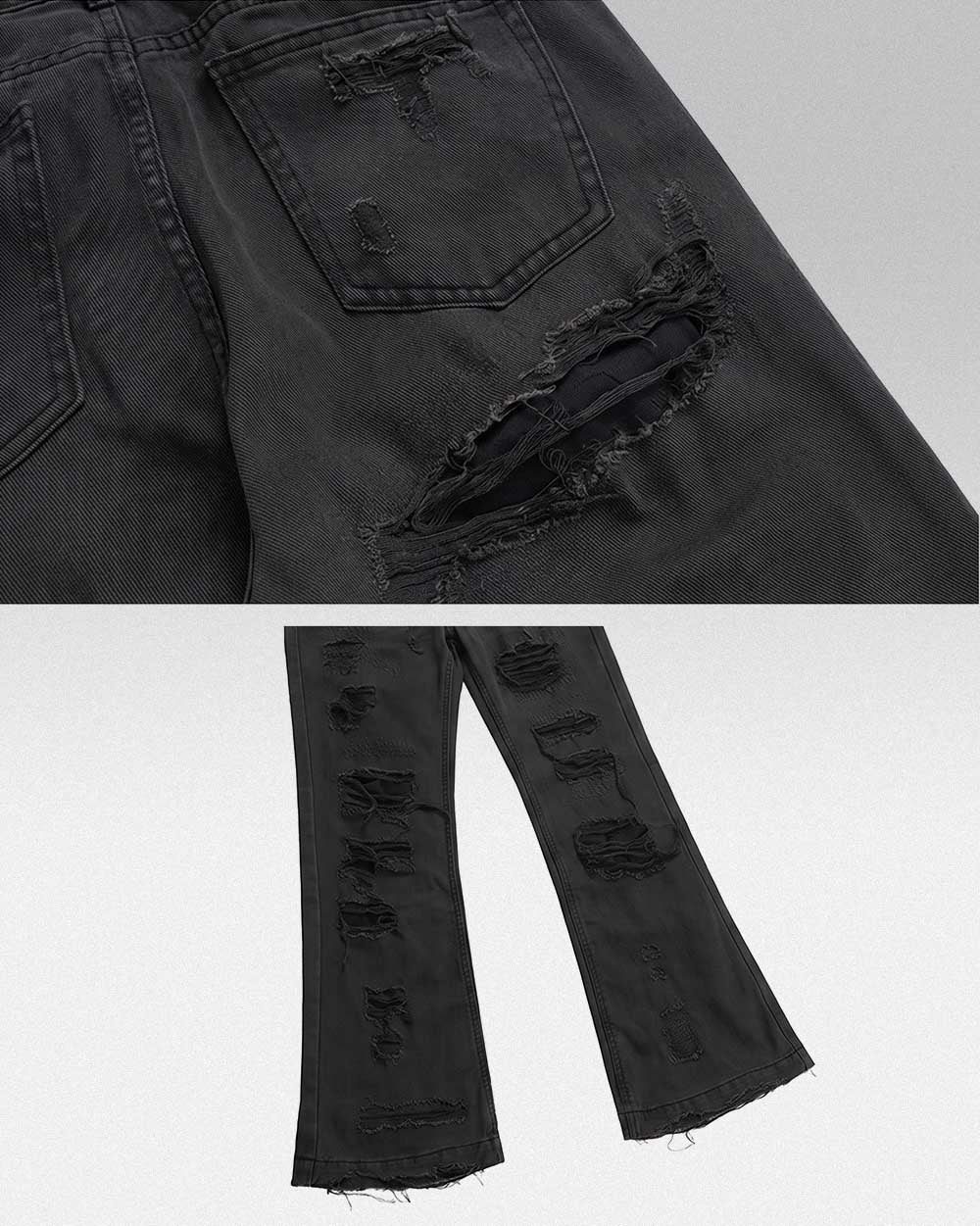 Black ripped jeans ’Hira’
