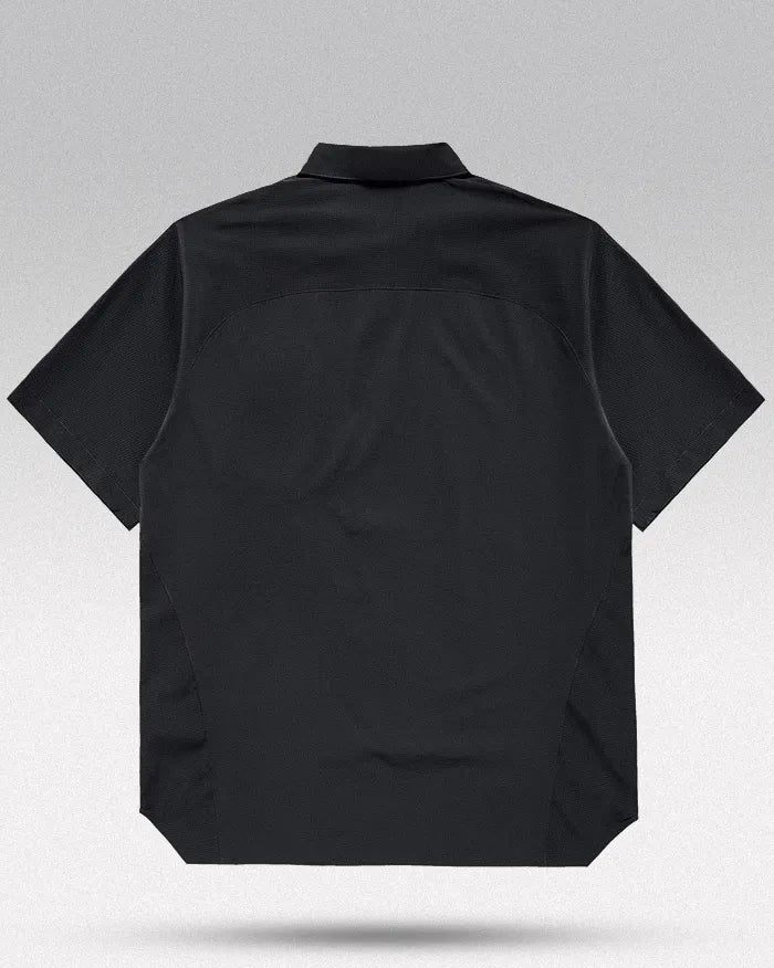 Black shirt cargo ’Choki’ - TECHWEAR STORM™