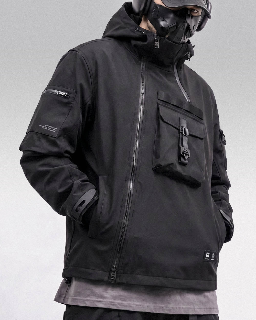 Black tactical jacket 