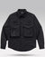 Black tactical long sleeve shirt ’Shimizu’ - TECHWEAR STORM™