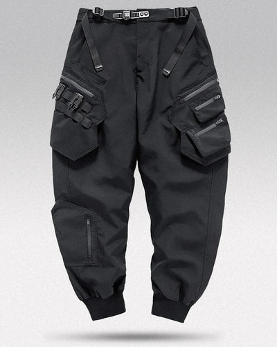 Black techwear cargo pants ’Ichihara’ - TECHWEAR STORM™