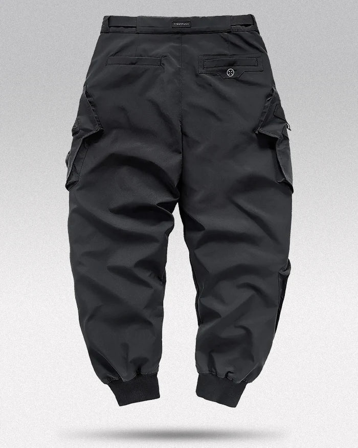 Black techwear cargo pants ’Ichihara’ - TECHWEAR STORM™