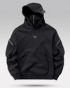 Black techwear hoodie ’Gahara’ - TECHWEAR STORM™