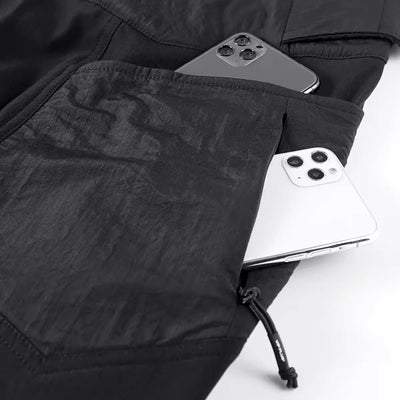 Black techwear shorts ’Mizuka’ - TECHWEAR STORM™