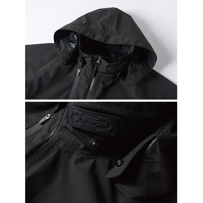 Black Techwear Windbreaker ’rinker’ - TECHWEAR STORM™