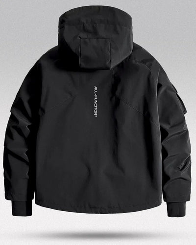 Black windbreaker ’Betsu’ - TECHWEAR STORM™