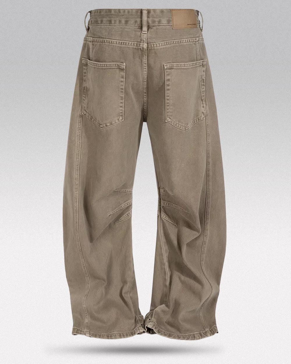 Brown y2k pants ’Hanamaki’