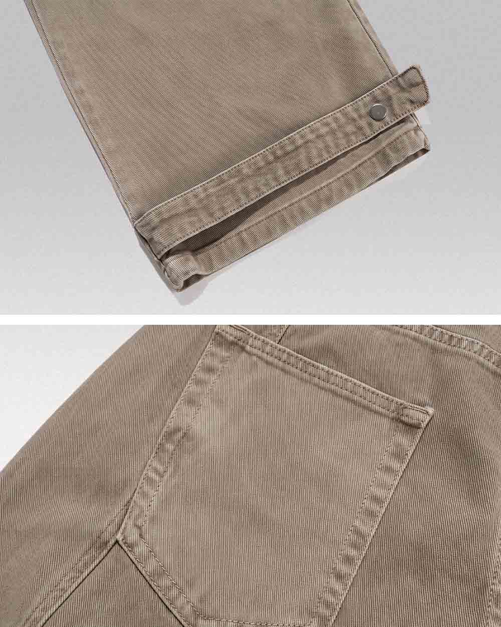 Brown y2k pants ’Hanamaki’