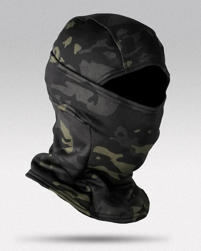 Camo Balaclava Mask ’Zenon’ - Black