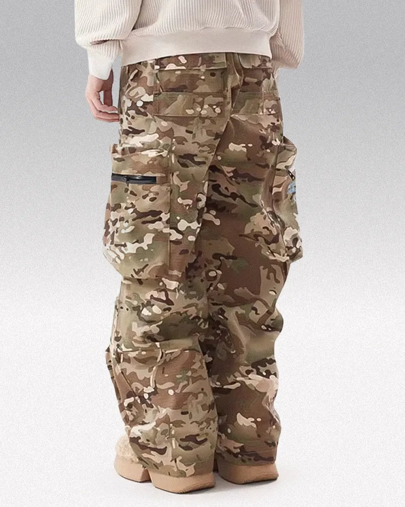 Camo cargo pants ’Chigasaki’ - TECHWEAR STORM™