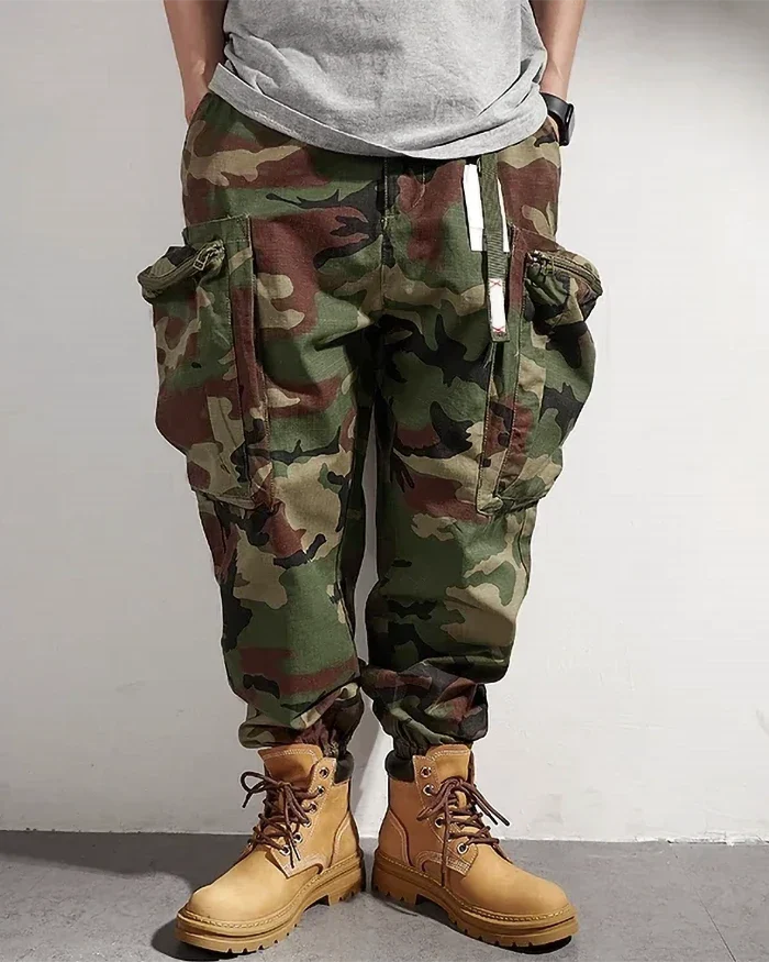 Camo cargo pants ’Fuchu’ - TECHWEAR STORM™