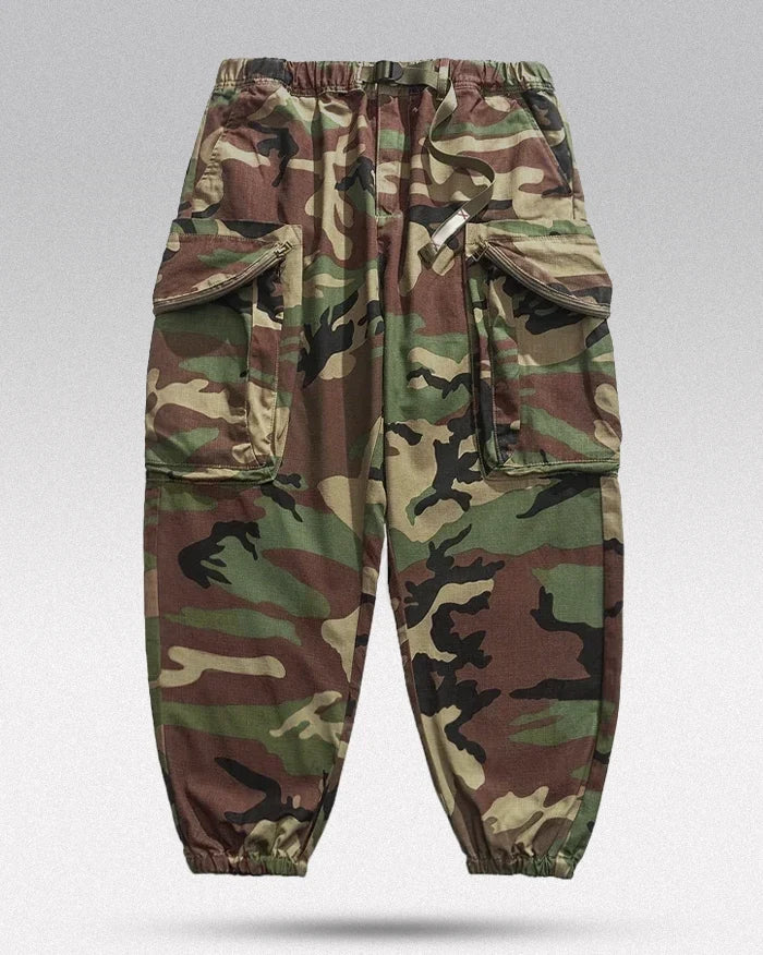 Camo cargo pants ’Fuchu’ - TECHWEAR STORM™