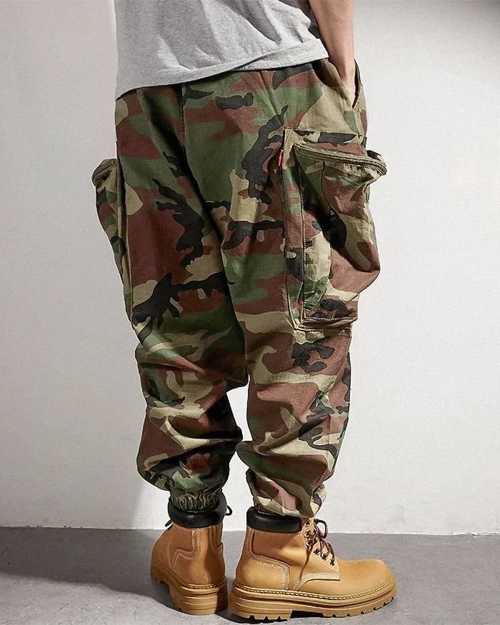 Camo cargo pants ’Fuchu’ - TECHWEAR STORM™