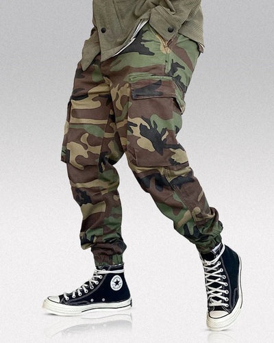 Camo cargo pants streetwear ’Shibu’ - TECHWEAR STORM™