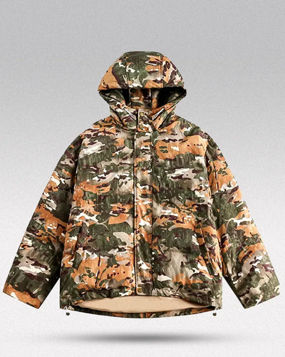 Camo padded jacket ’Rugame’ - TECHWEAR STORM™