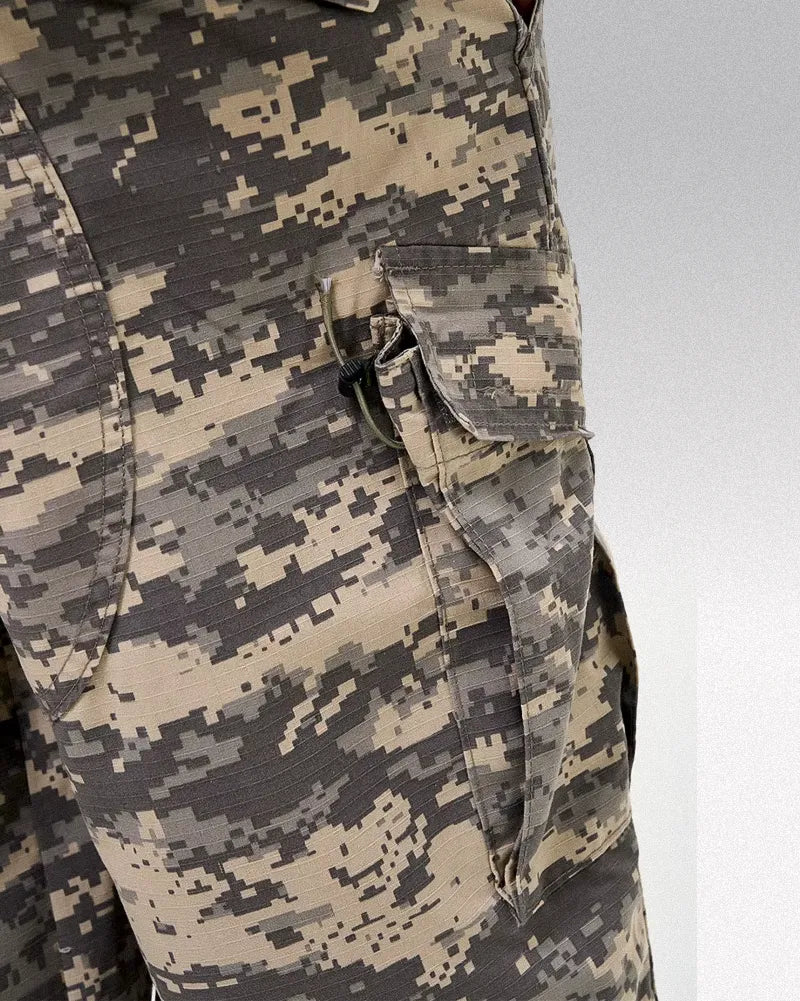 Camo Wide Leg Pants ’Kiyama’ - TECHWEAR STORM™