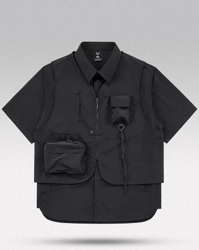 Cargo shirt ’Hakano’ - TECHWEAR STORM™