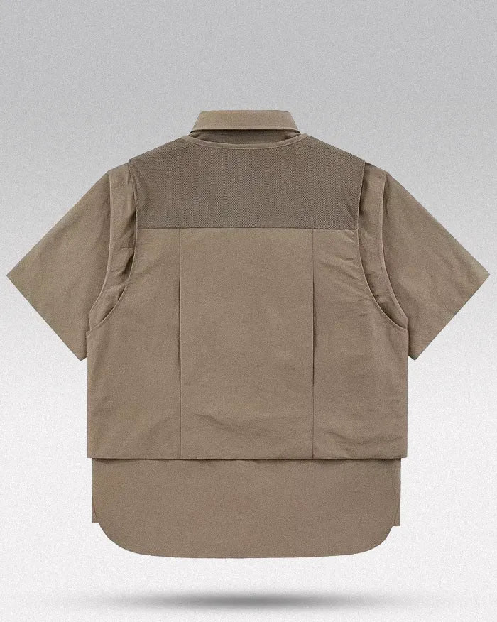 Cargo shirt ’Hakano’ - TECHWEAR STORM™